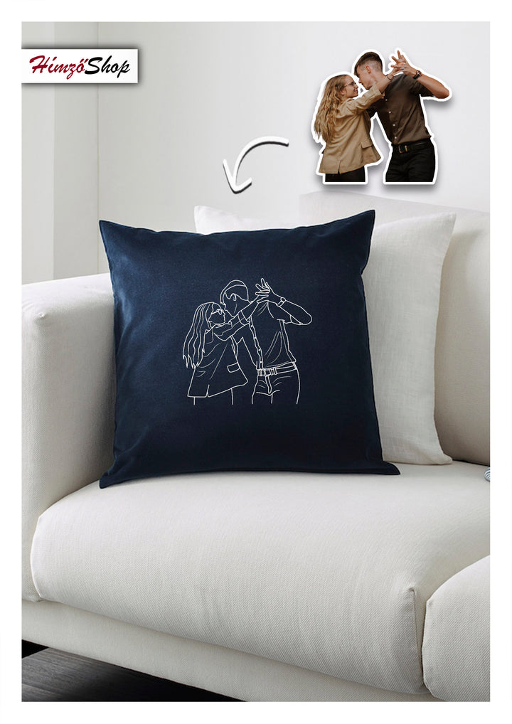 PILLOW COVER - Shared image - Line Art 